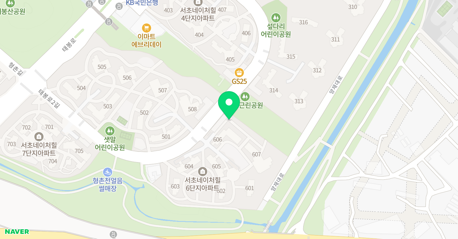 박사 태권도 위치