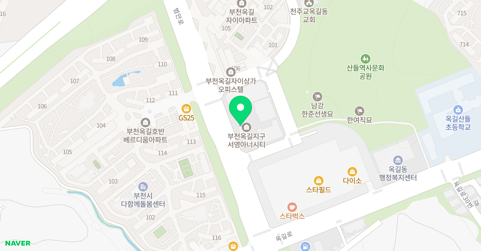 이화봄 음악학원 1관 위치