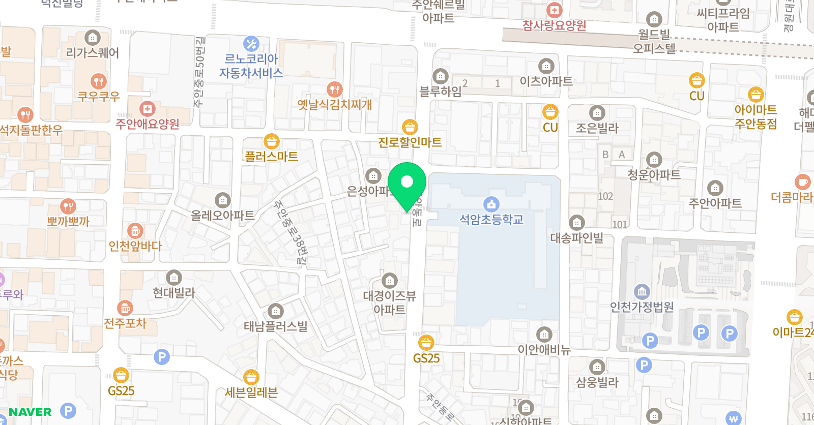 삼성 학원 위치