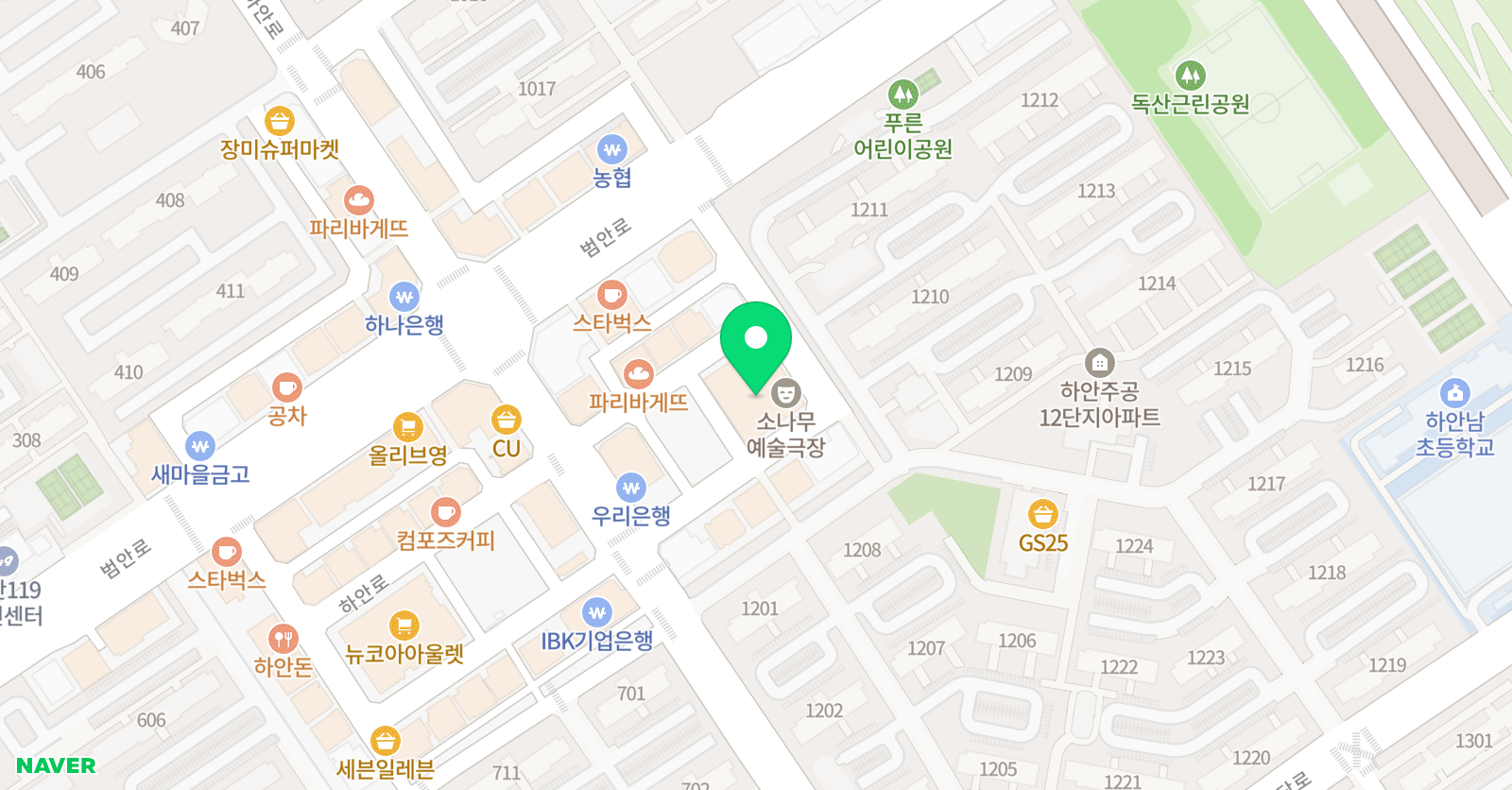 유투엠 광명하안캠퍼스 위치