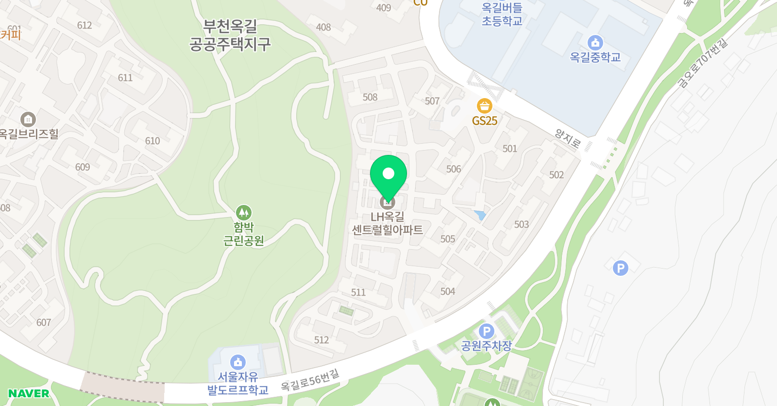 홍 수학 위치