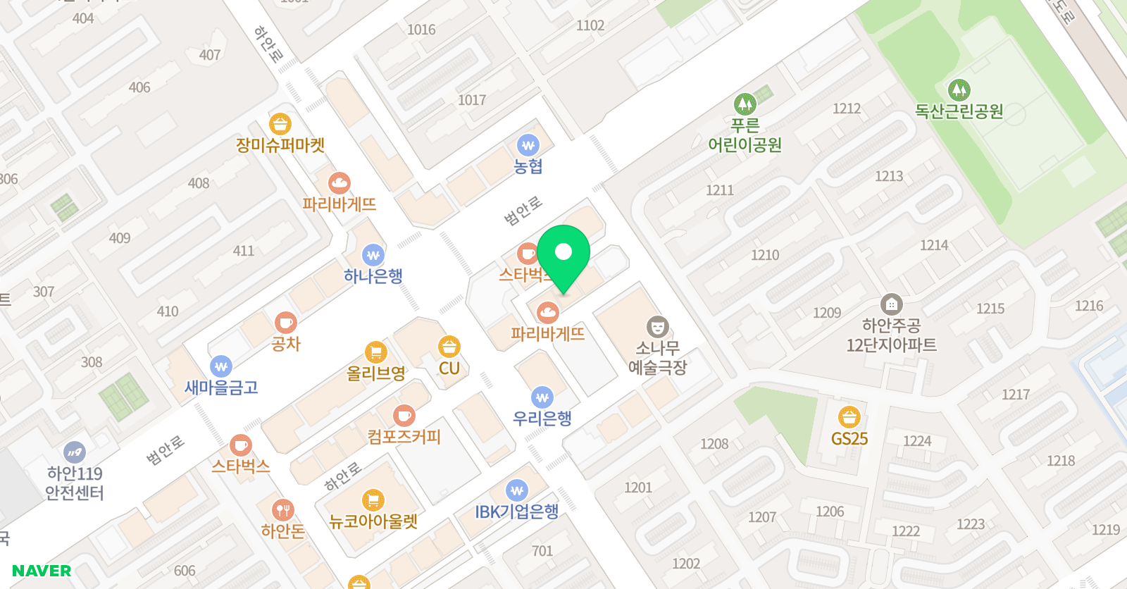 리버티 영어회화 위치