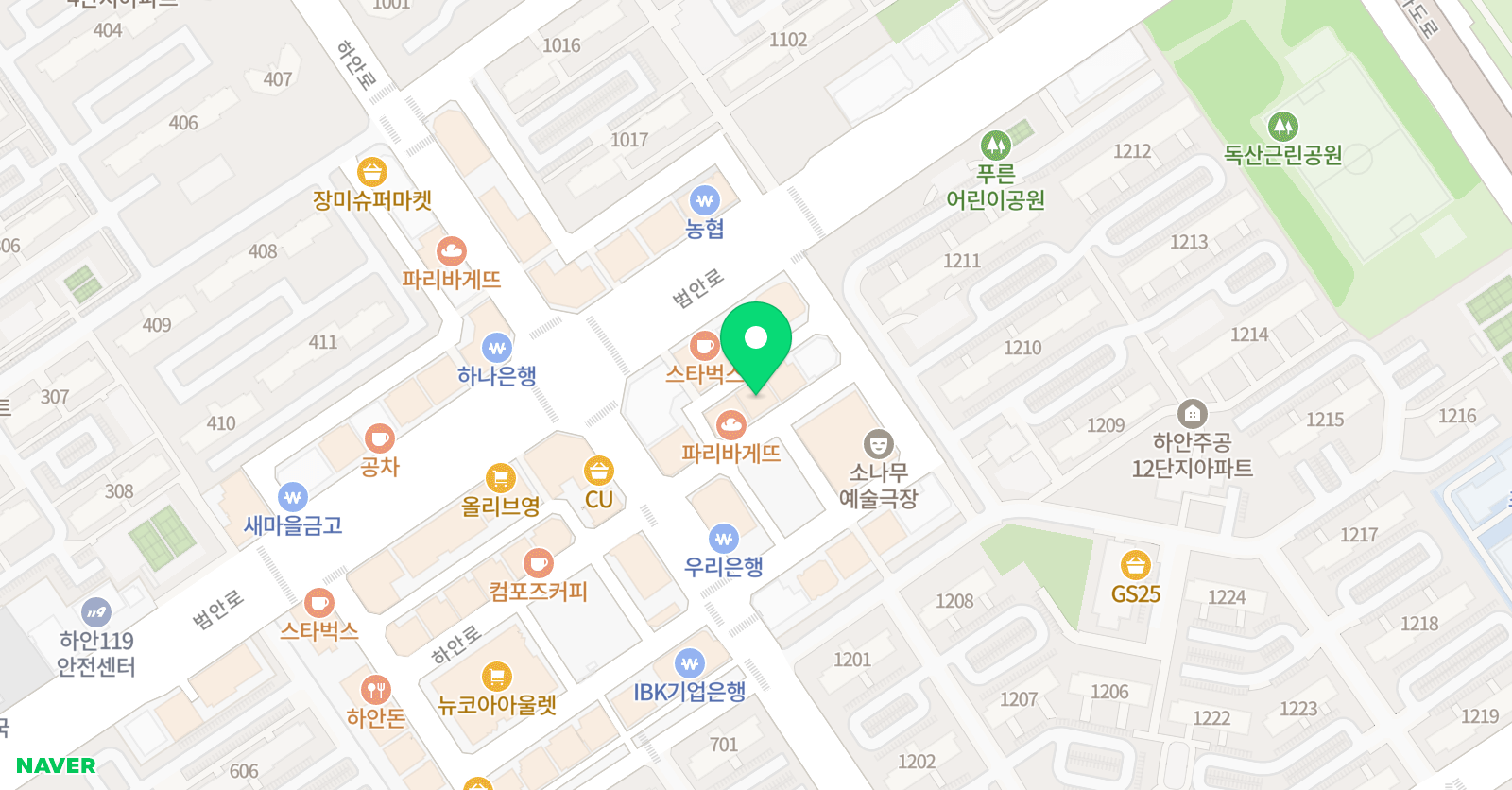 와이제이 영어교습소 위치