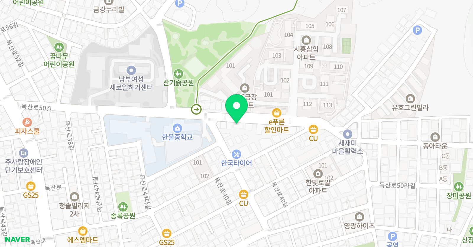 모짜르트 음악학원 위치