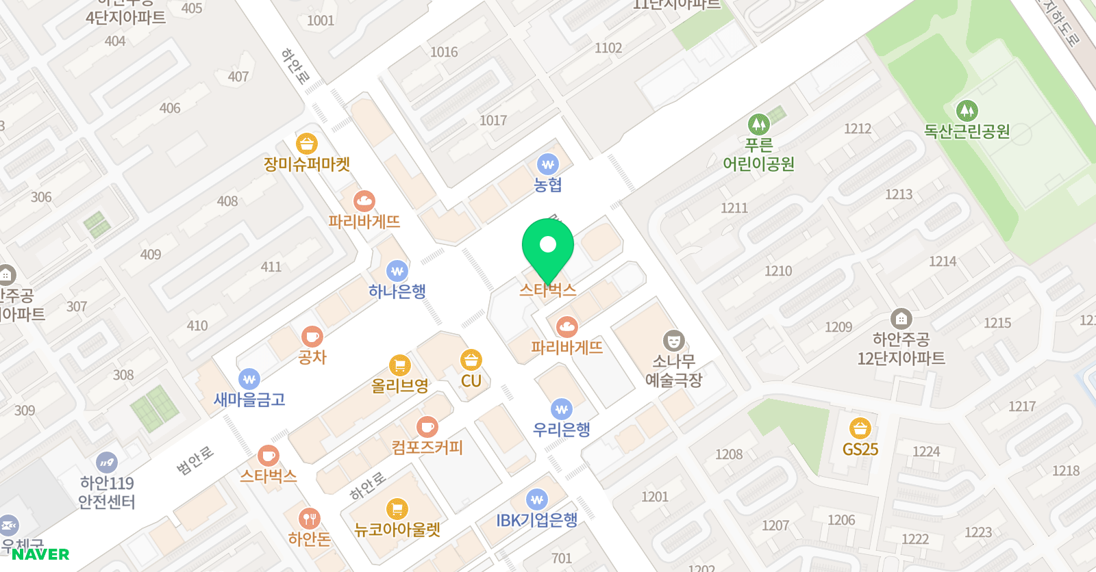 폴리 어학원 광명캠퍼스 위치