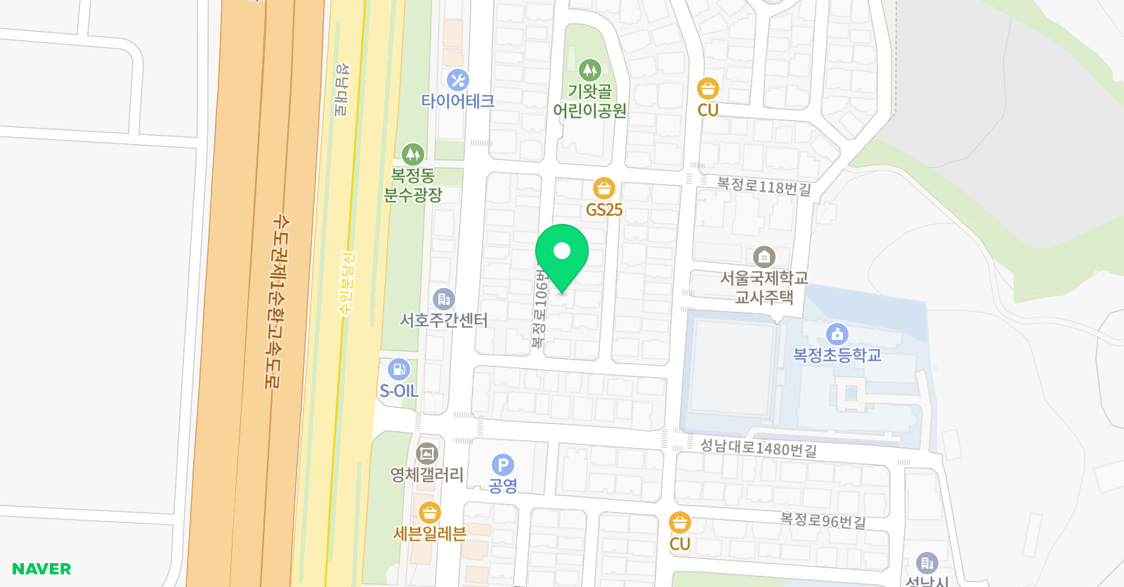 아트인블룸 위치