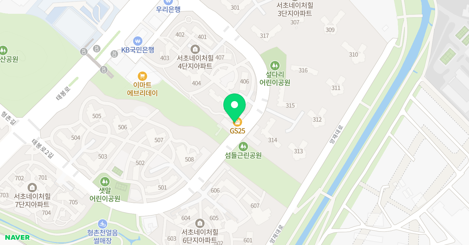 스마트해법영어 쎈수학 HB아카데미 위치