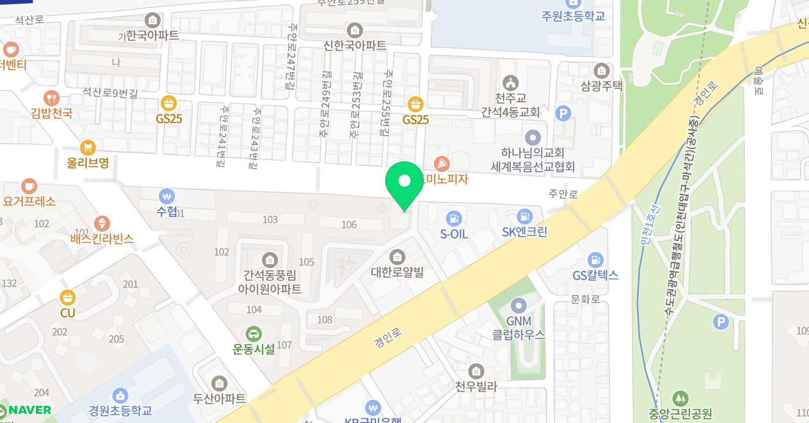 브람스 음악학원 위치