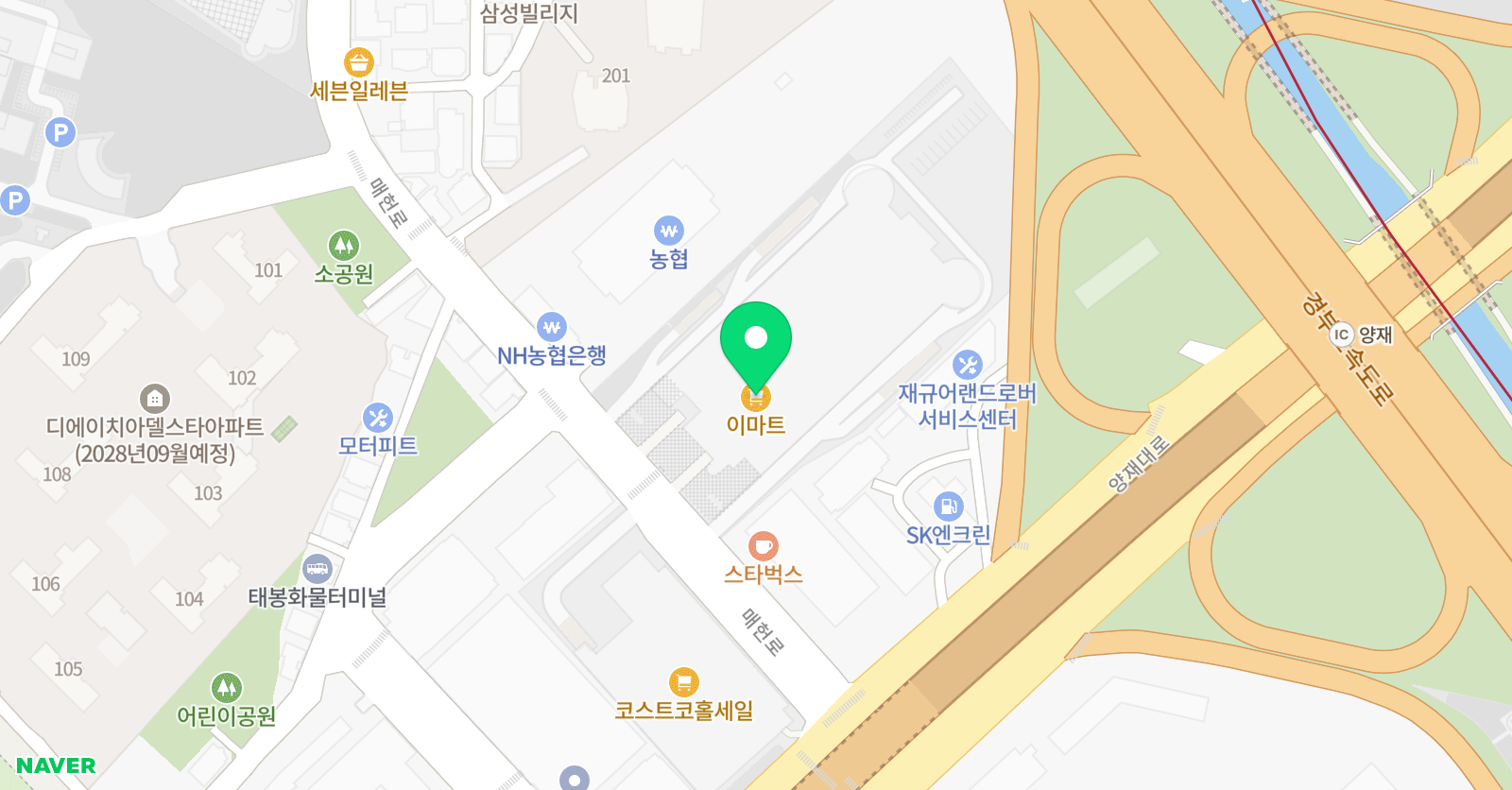 점핑아이 스포츠클럽 서초점 위치