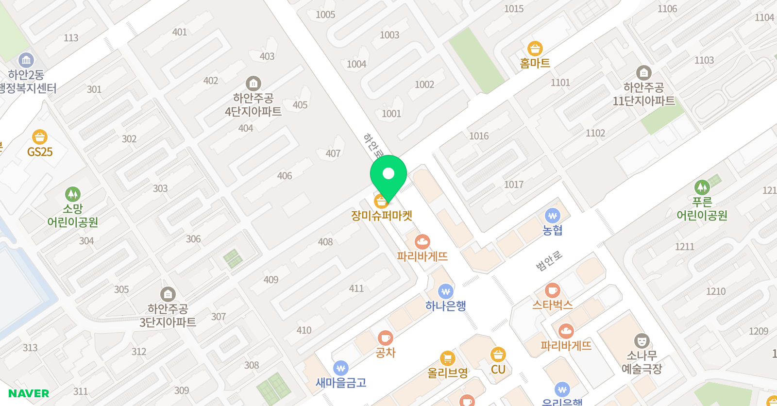 봉수학입시 학원 위치