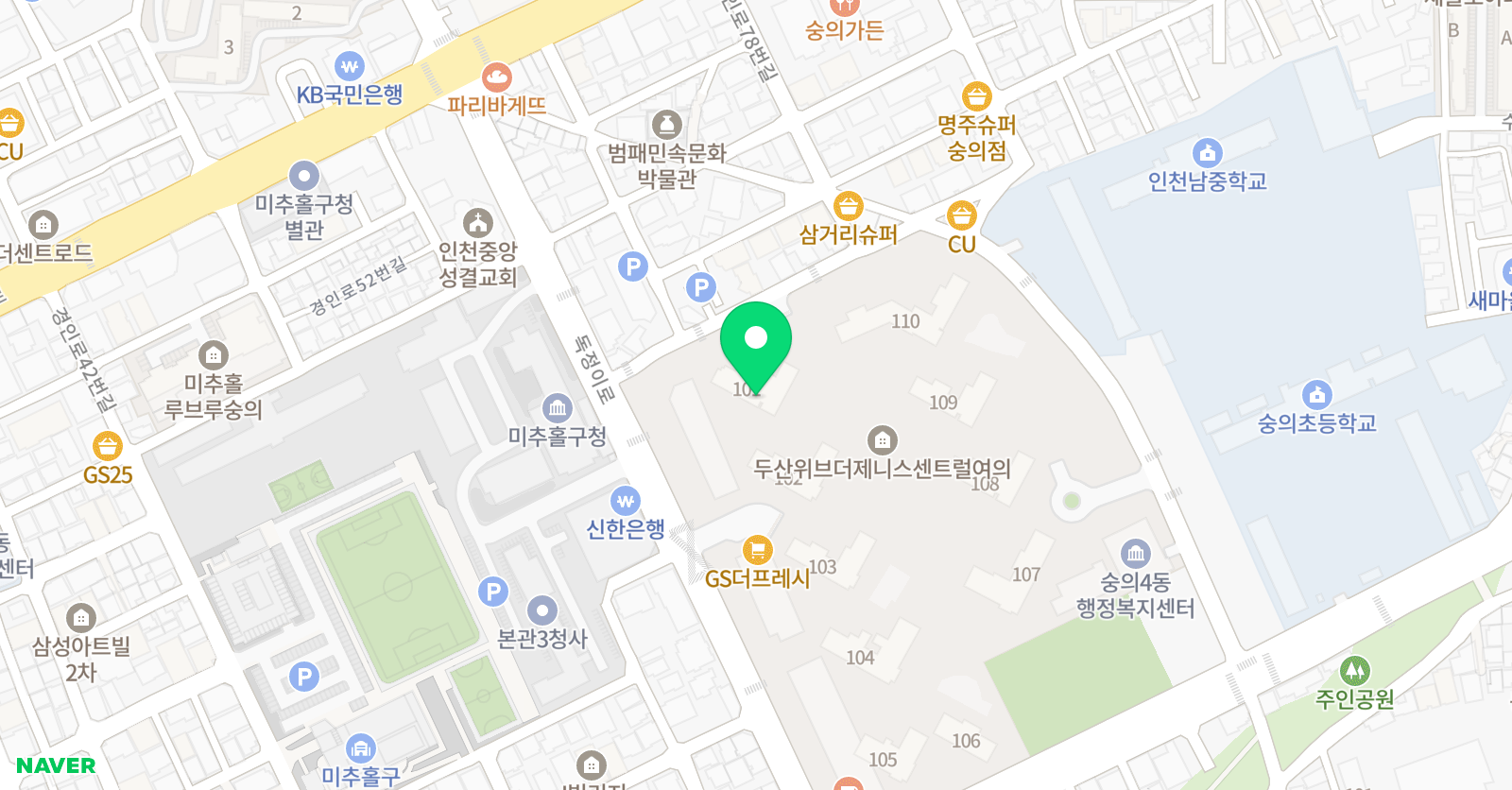 더 프렌즈 태권도장 위치
