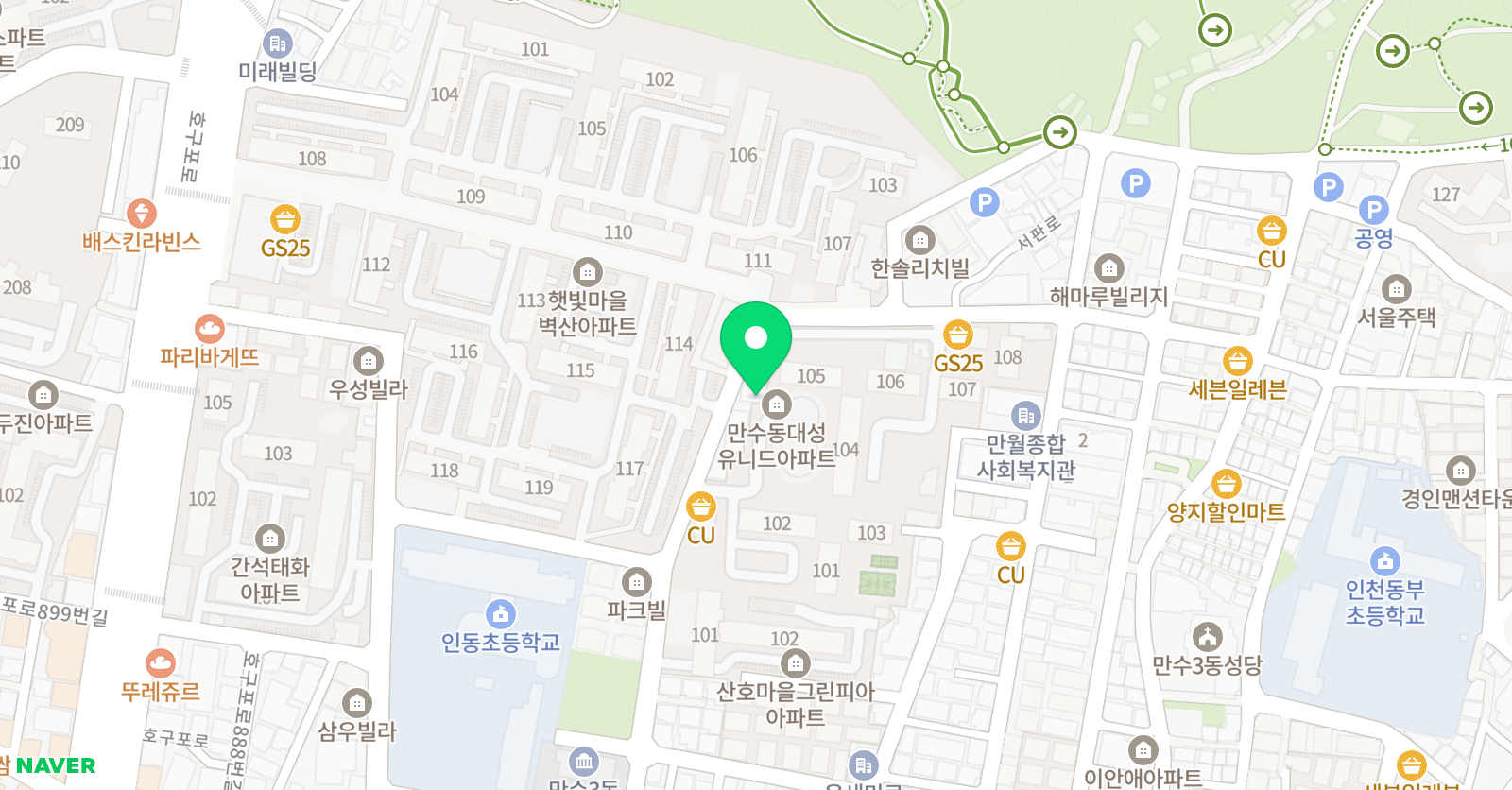 장미 음악학원 위치