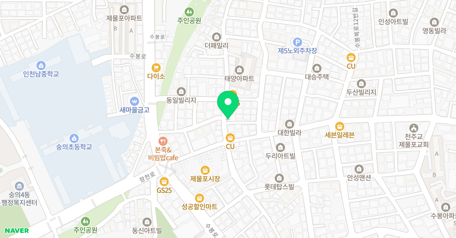 유신 태권도장 위치