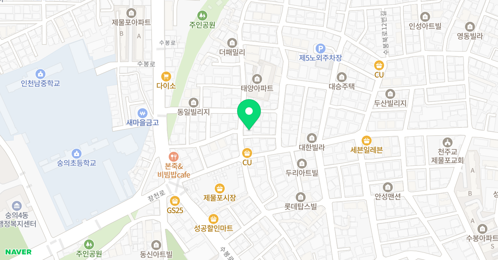 JY 영수학원 위치
