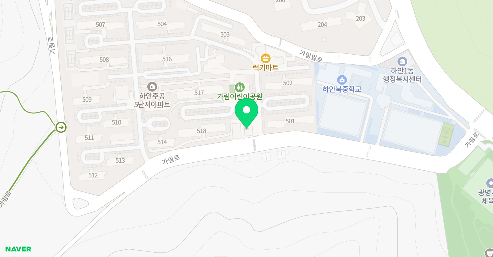 경희대 석사 태권도장 위치