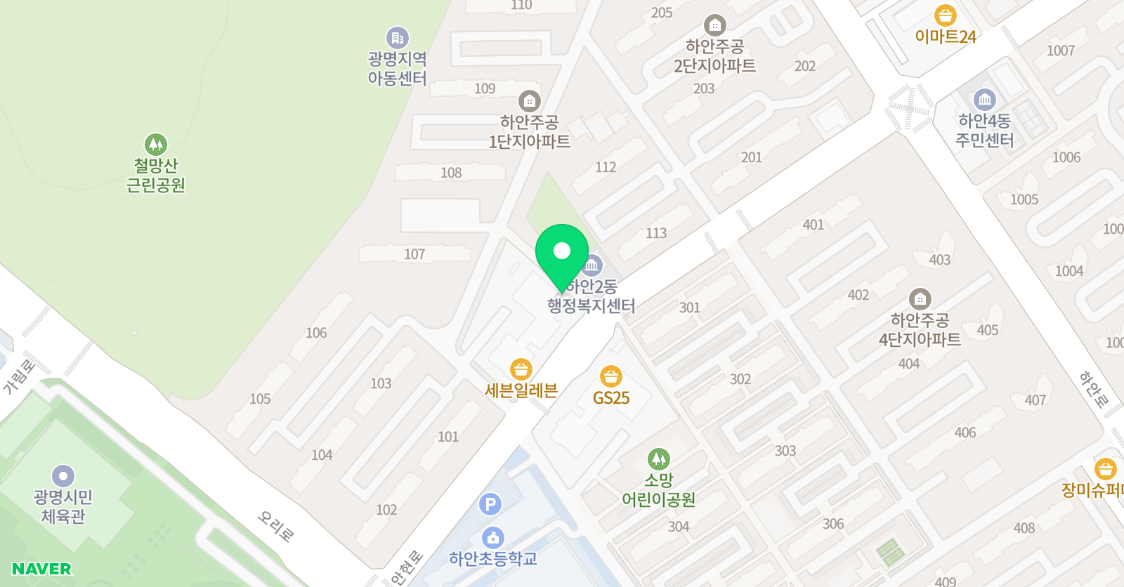 또래 음악학원 위치