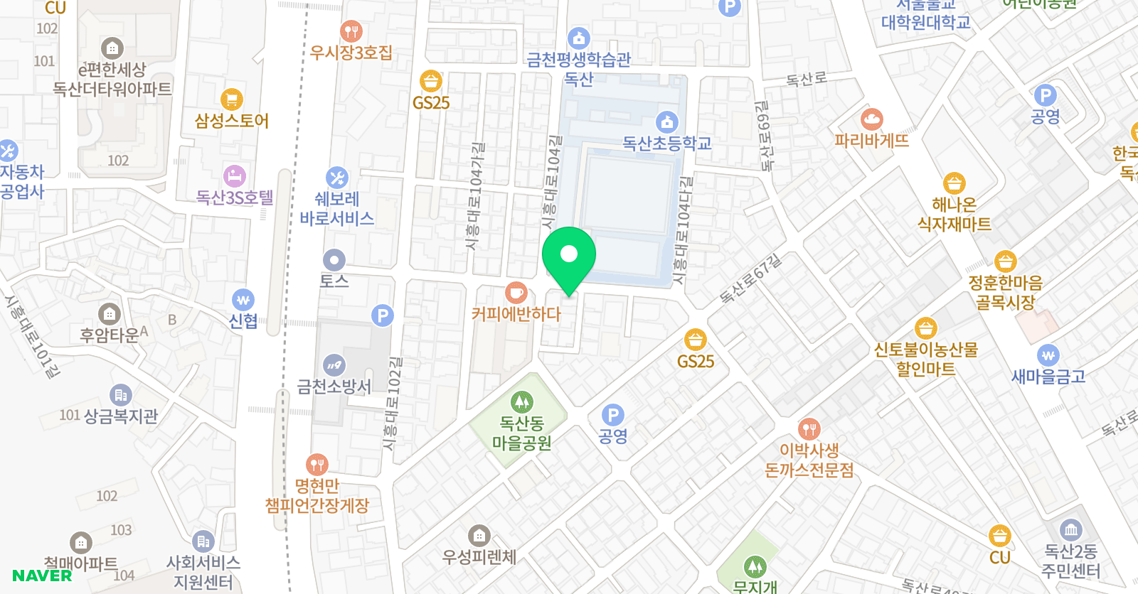 더피아노 음악교습소 위치