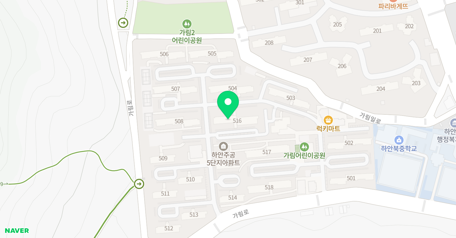 그림공룡 미술학원 위치