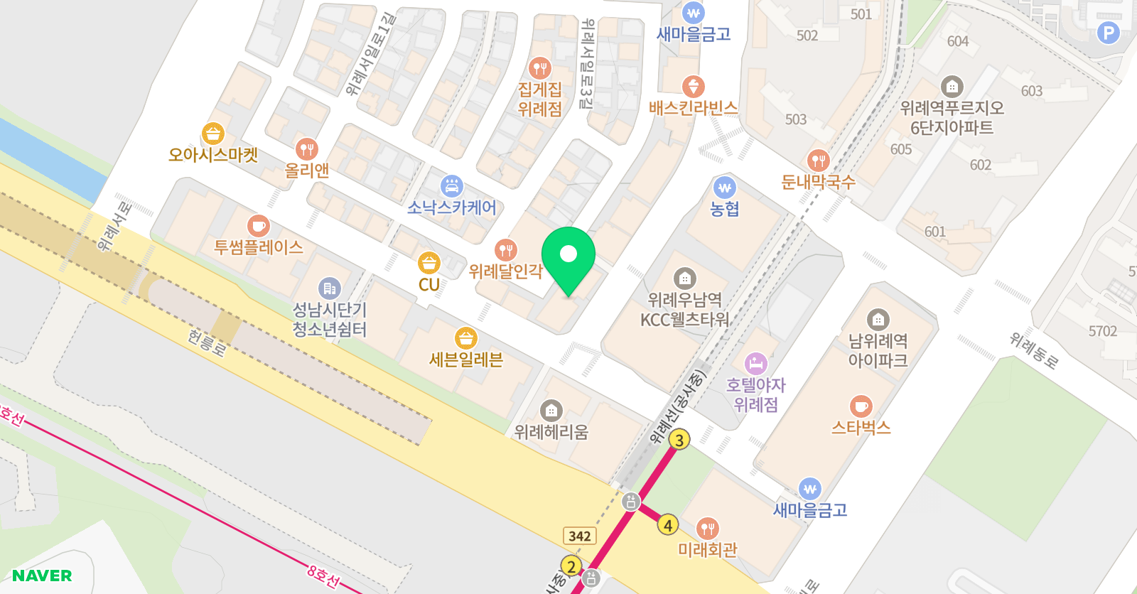 타래애 국악학원 위치