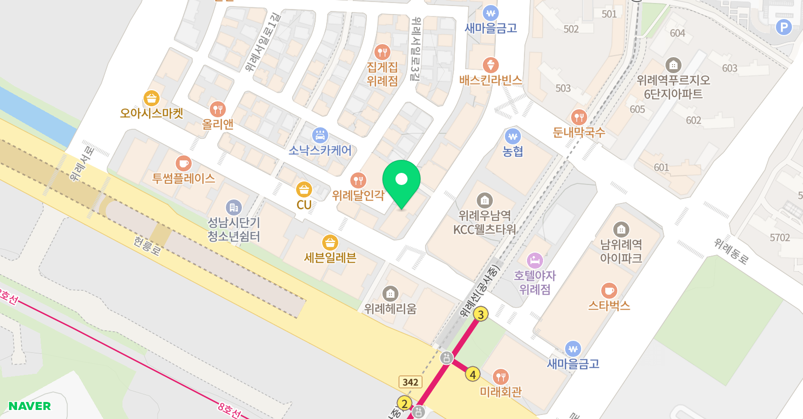 ELAK 어학원 위치