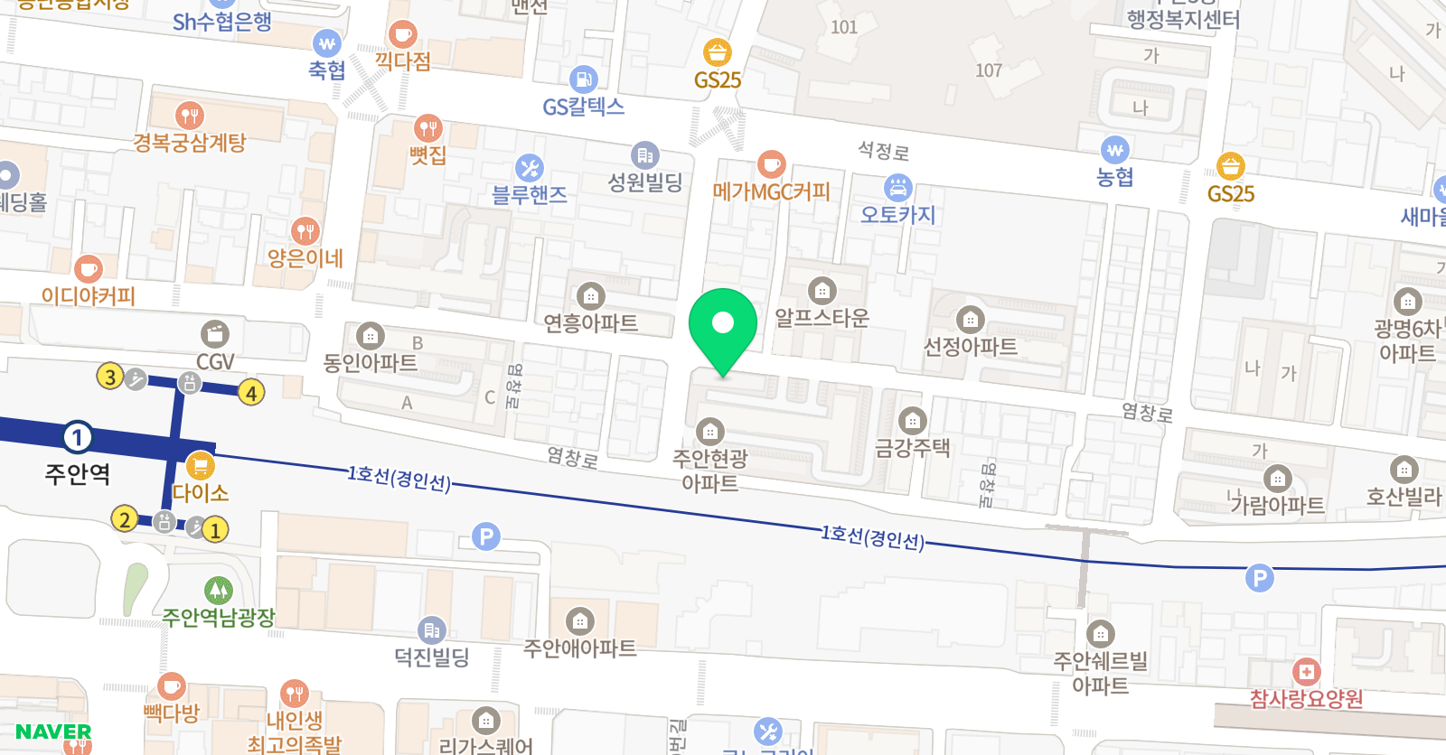 디벨로 보컬학원 위치