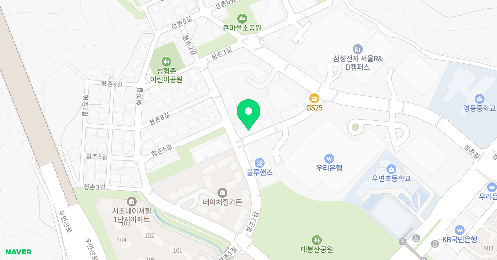 엘앤케이스터디 브릭스 보습학원 위치