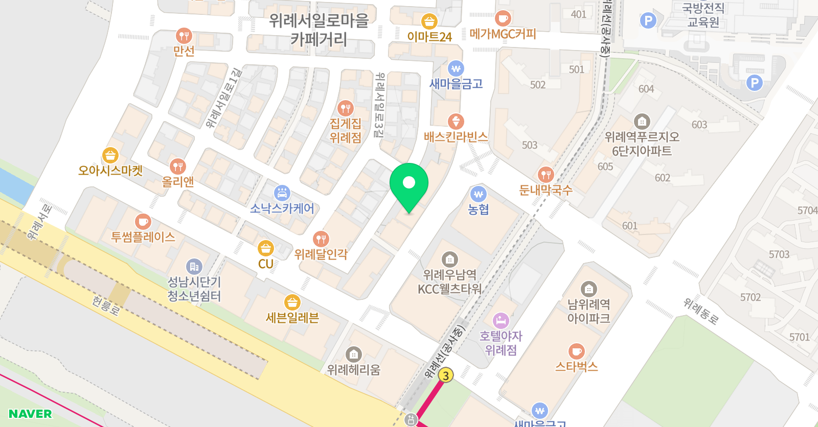 소피아 몬테소리센터 위례 위치