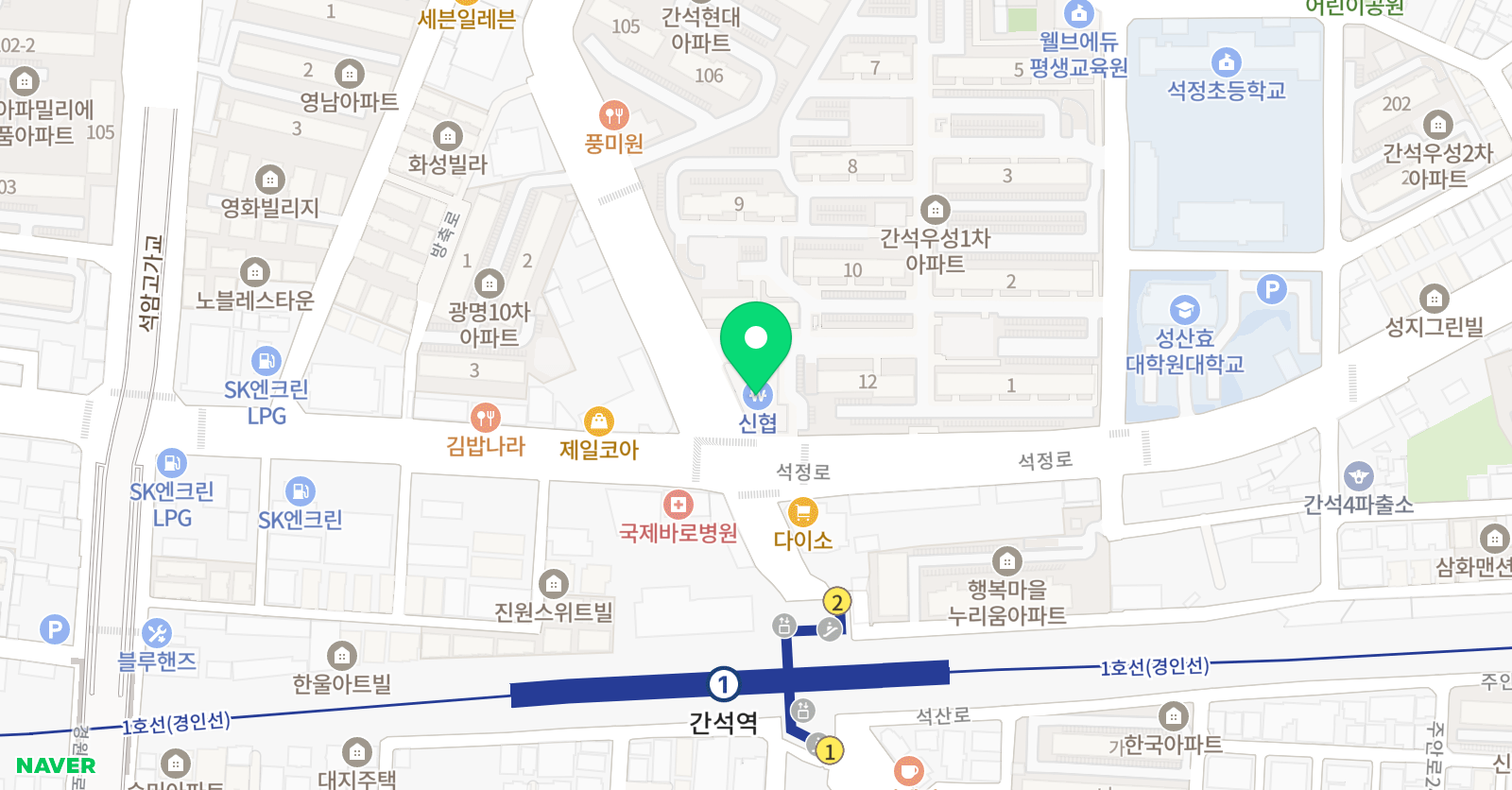 리샘 미술교습소 위치