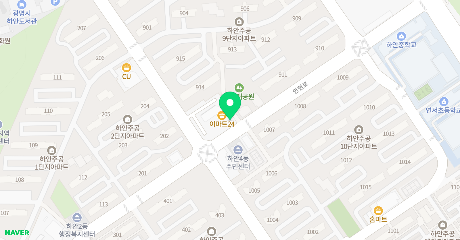 동영 태권도 아카데미 줄넘기 클럽 위치