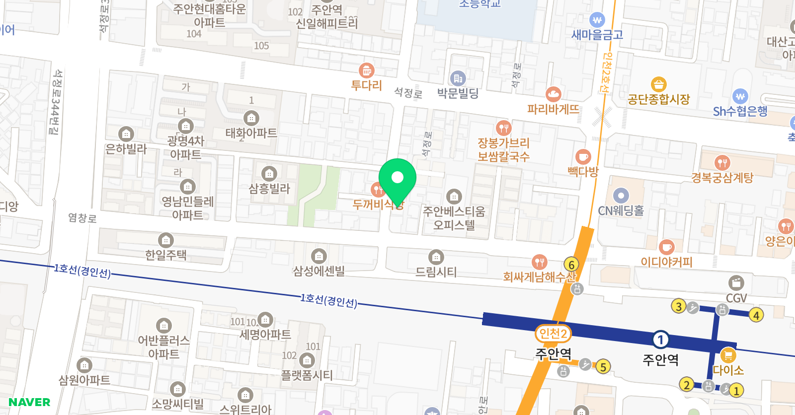 이화 명문학원 위치