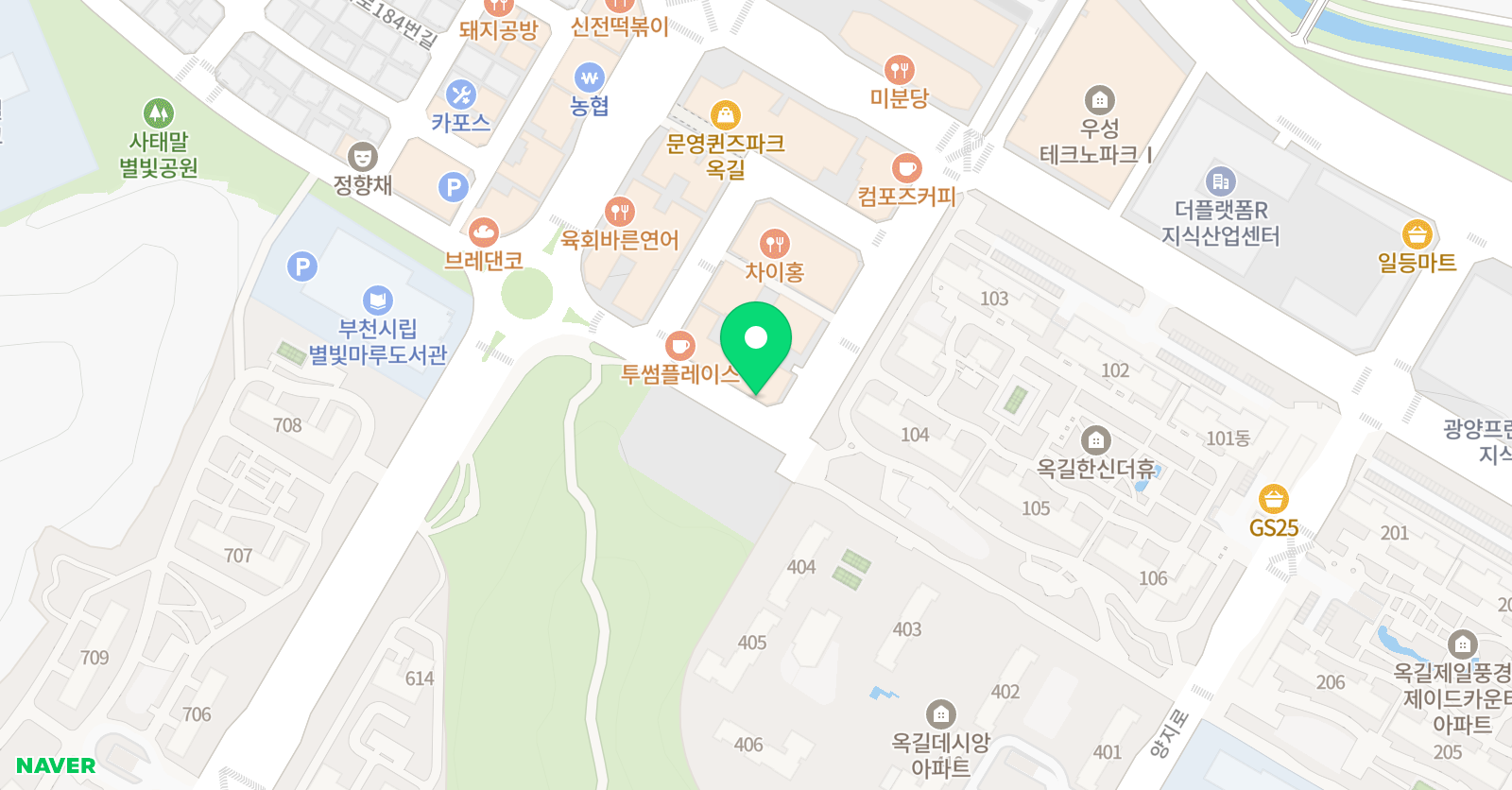 CLE 영어 위치