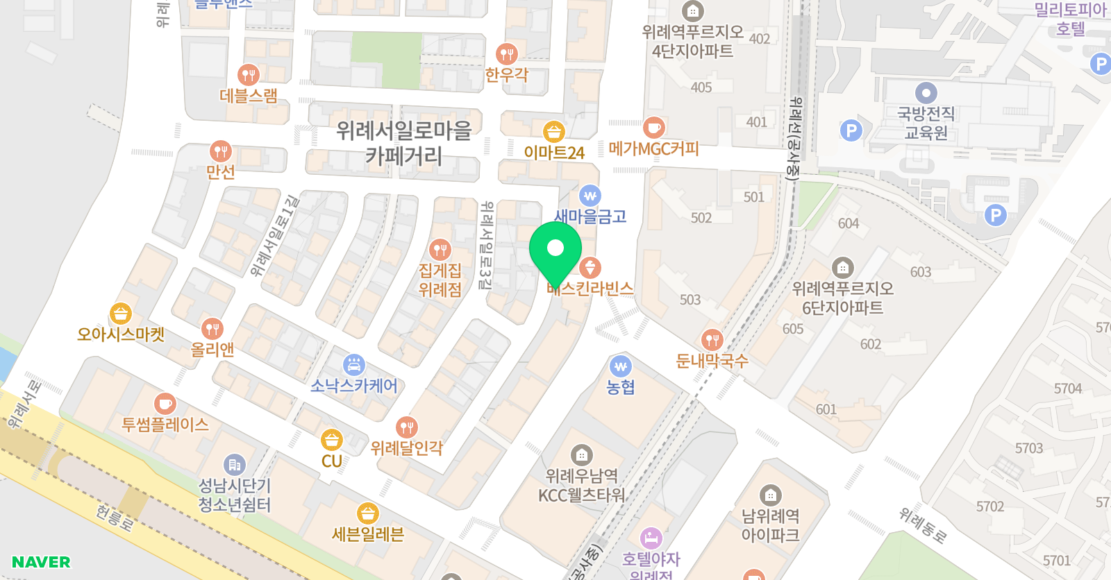 시티앤핏 복싱 위례점 위치