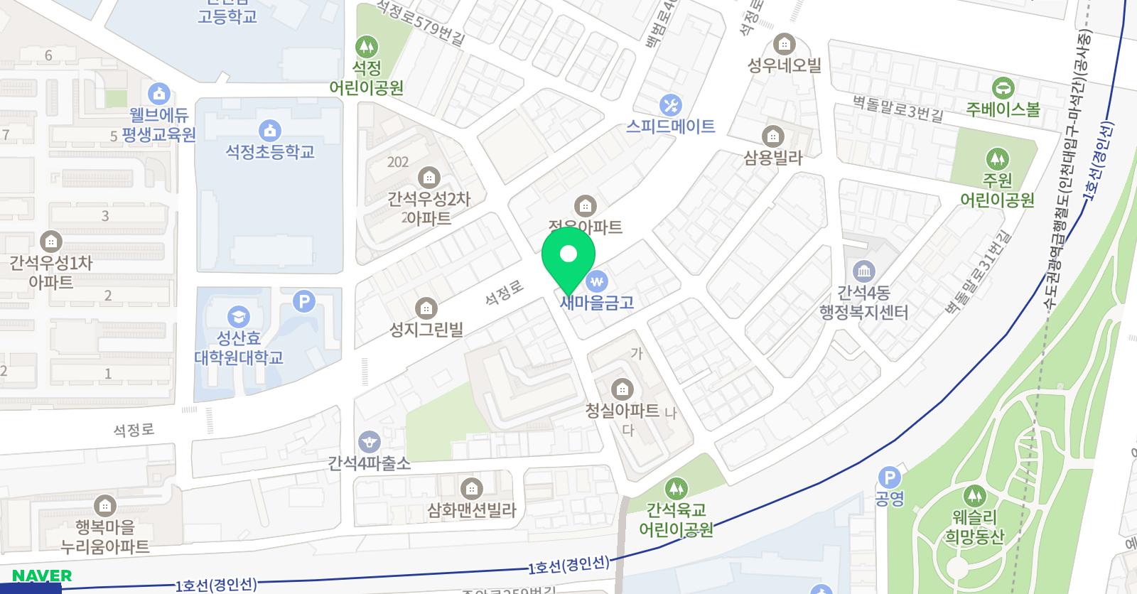 화랑 합기도특공무술 위치