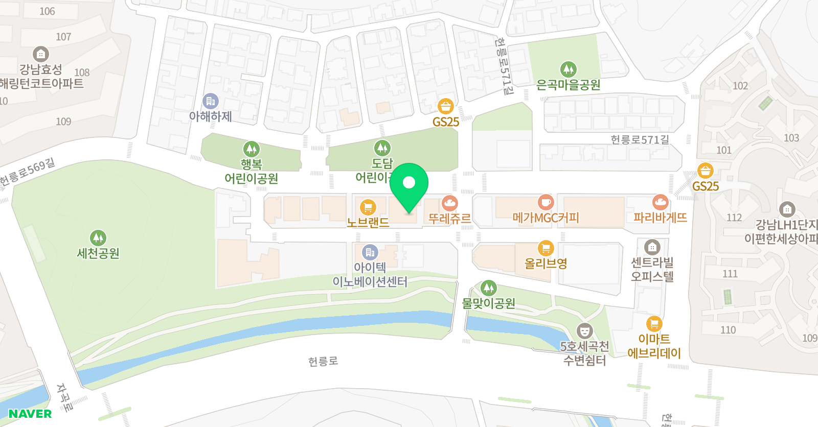 유투엠 강남세곡캠퍼스 위치