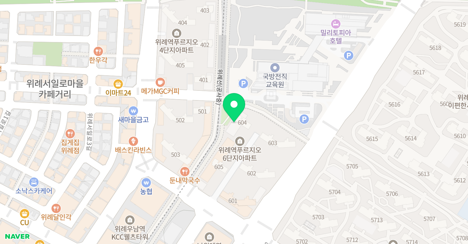 크레용숲 위치