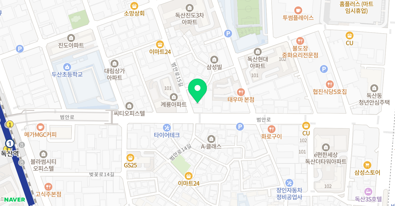 선무 태권도 위치