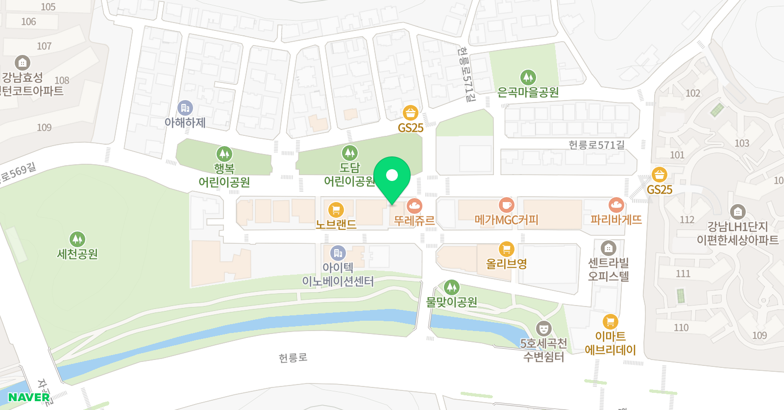 이엠에이 영어학원 위치