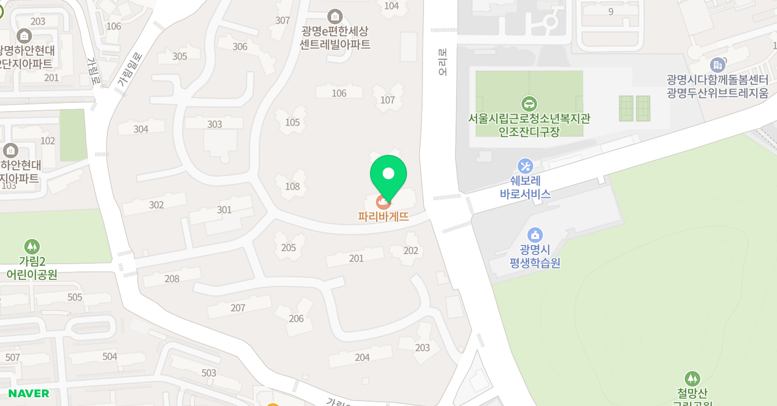 엠베스트 공부학원 위치