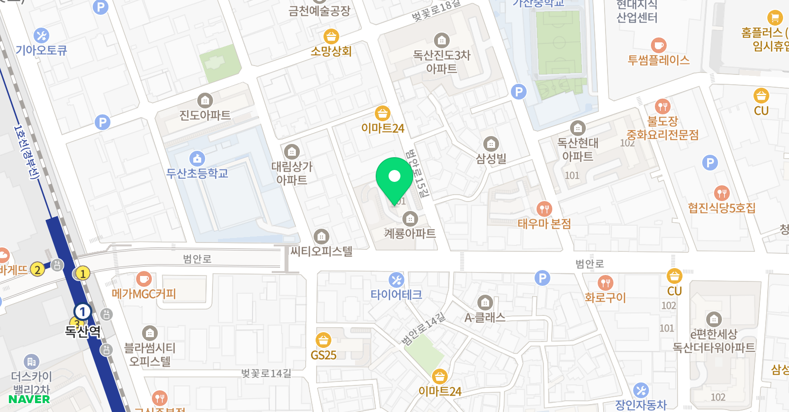더올림 공부방 위치