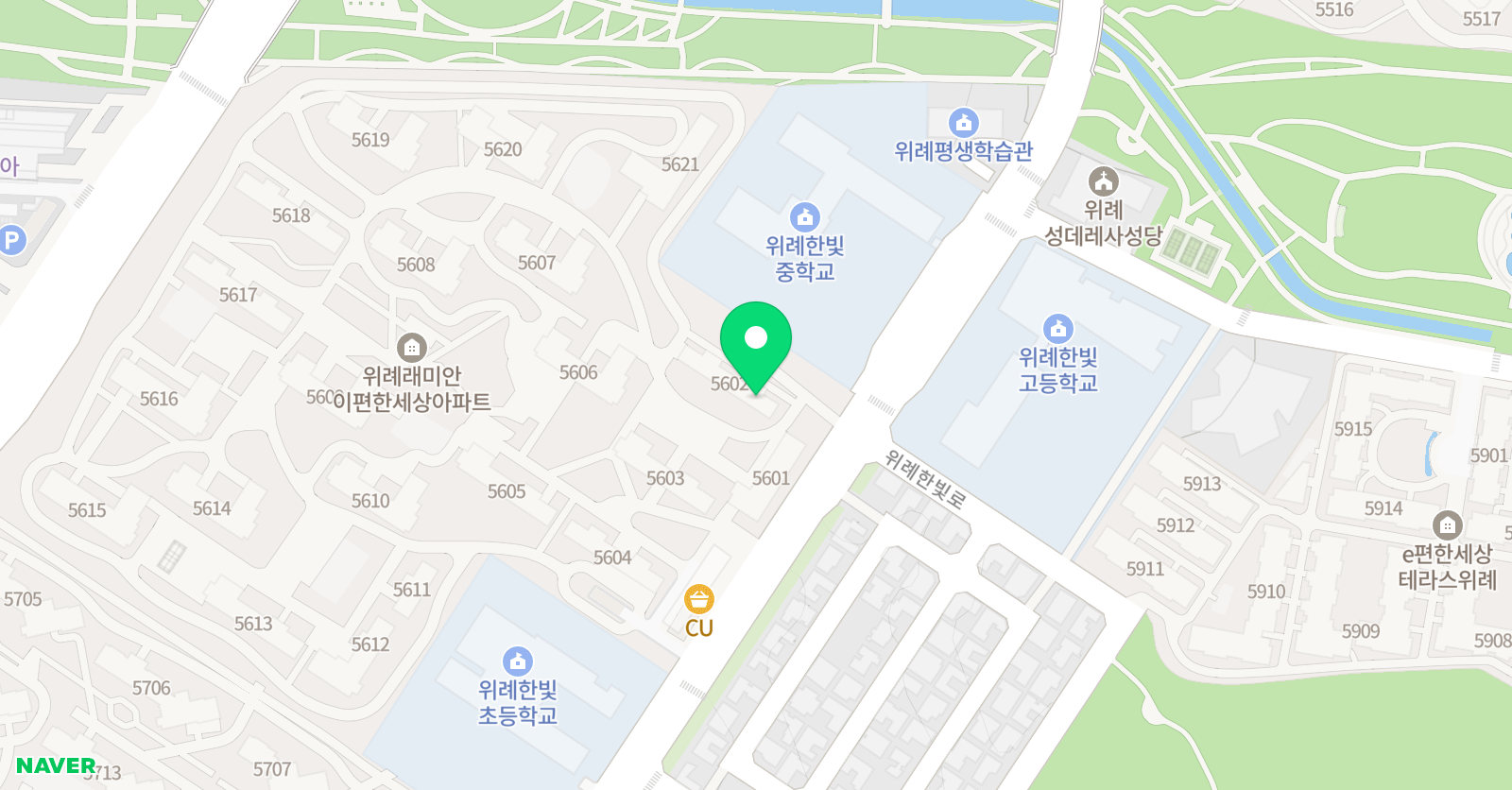 링키영어 위례 자연앤래미안이편한세상점 위치
