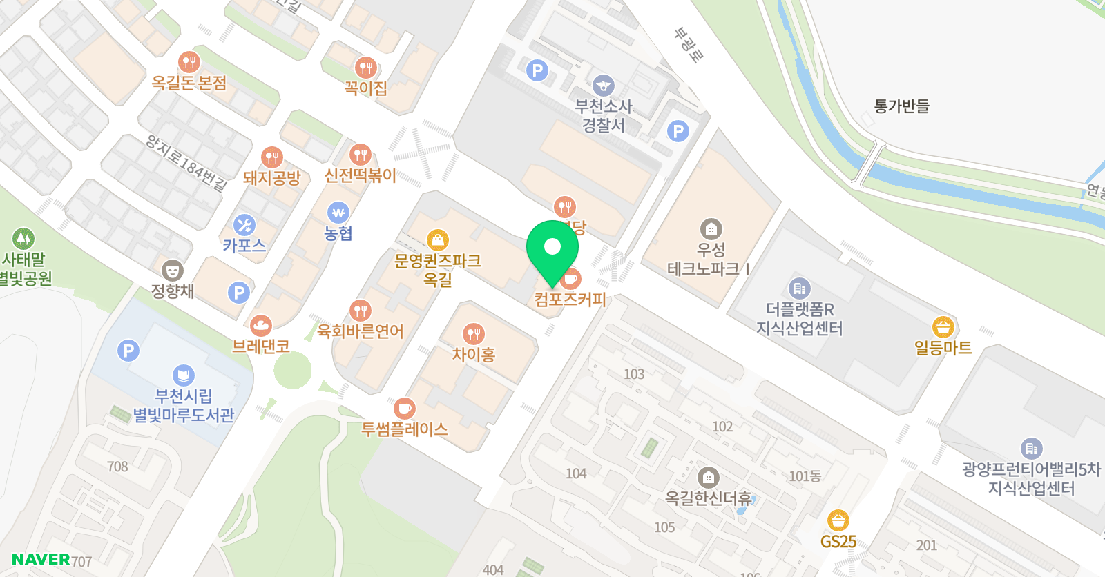 라온 피아노교습소 위치