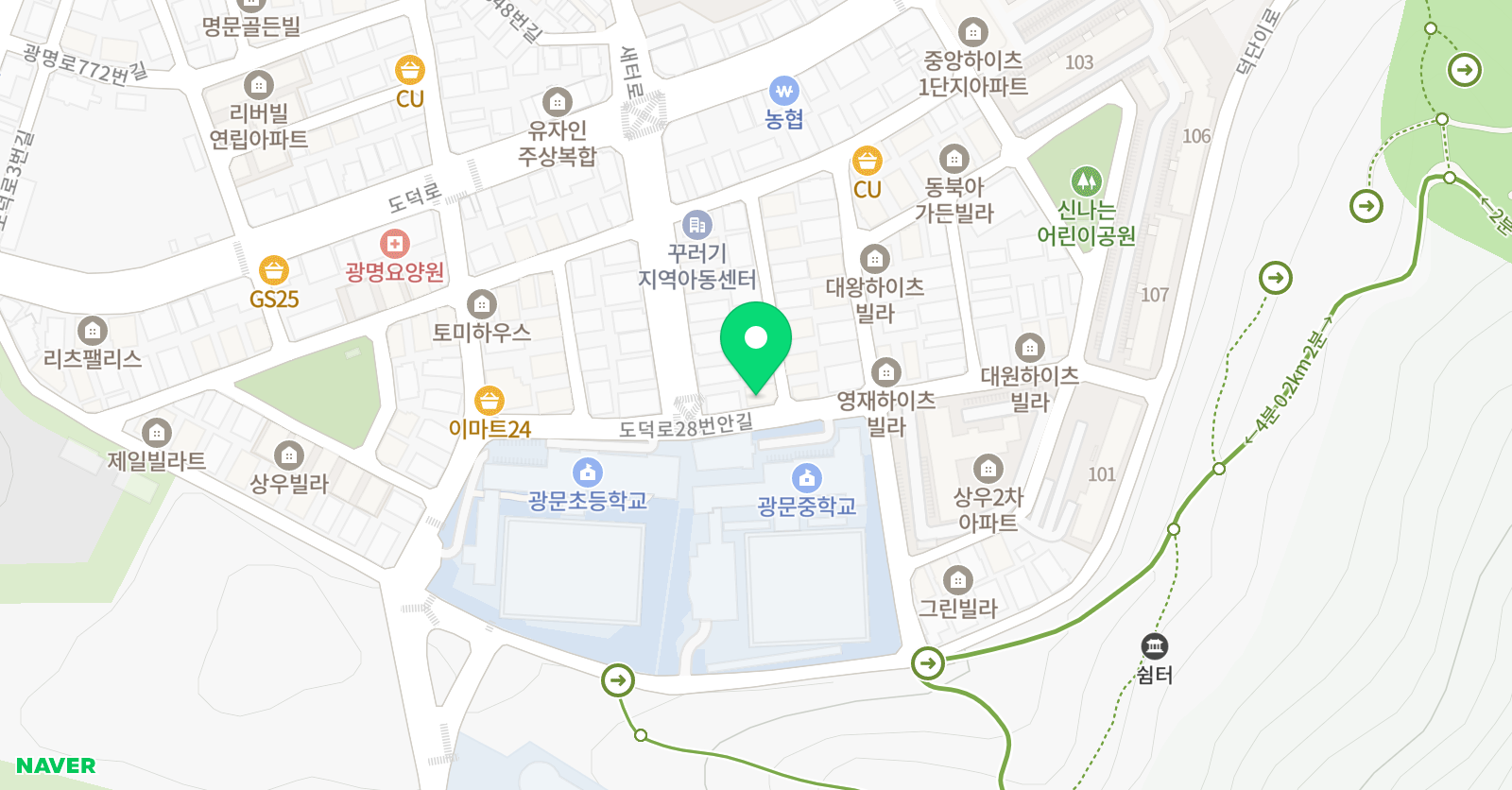 꾸러기 수학가베교습소 위치