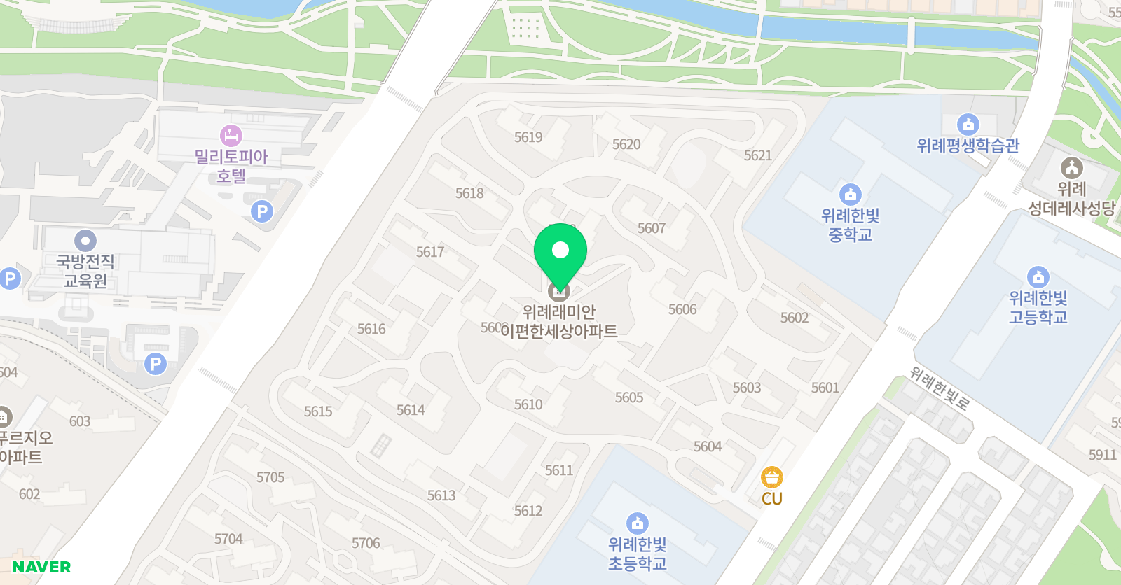 책읽는루브르아뜰리에 위례한빛센터 미술학원 위치