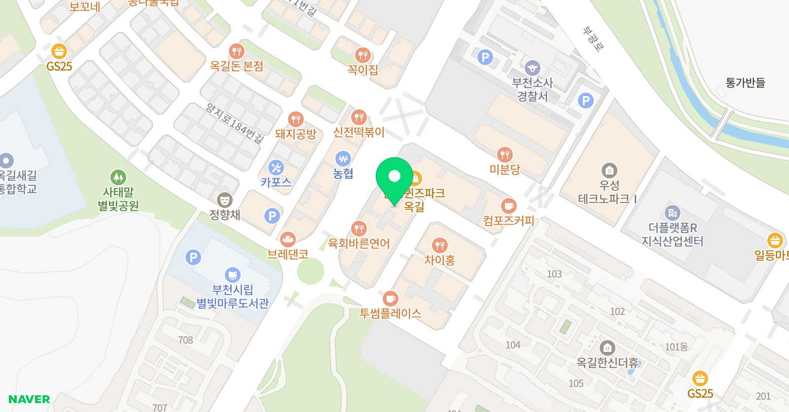 책숲 리드인 독서논술 위치