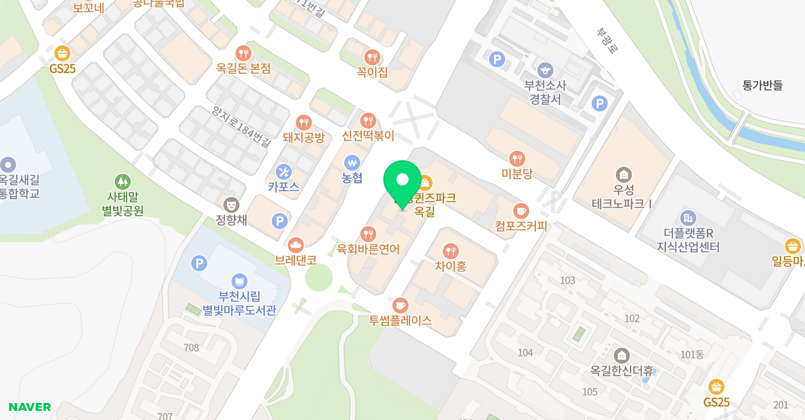 정 수학교습소 위치