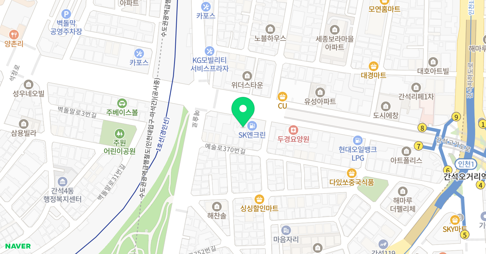 남동유나이티드 위치