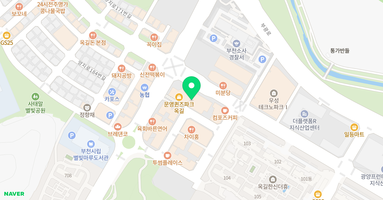 좋은날 수학 위치