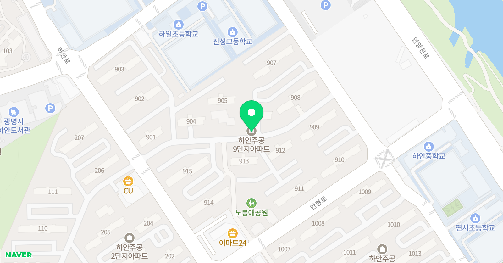 매직톡 잉글리쉬 광명본점 위치