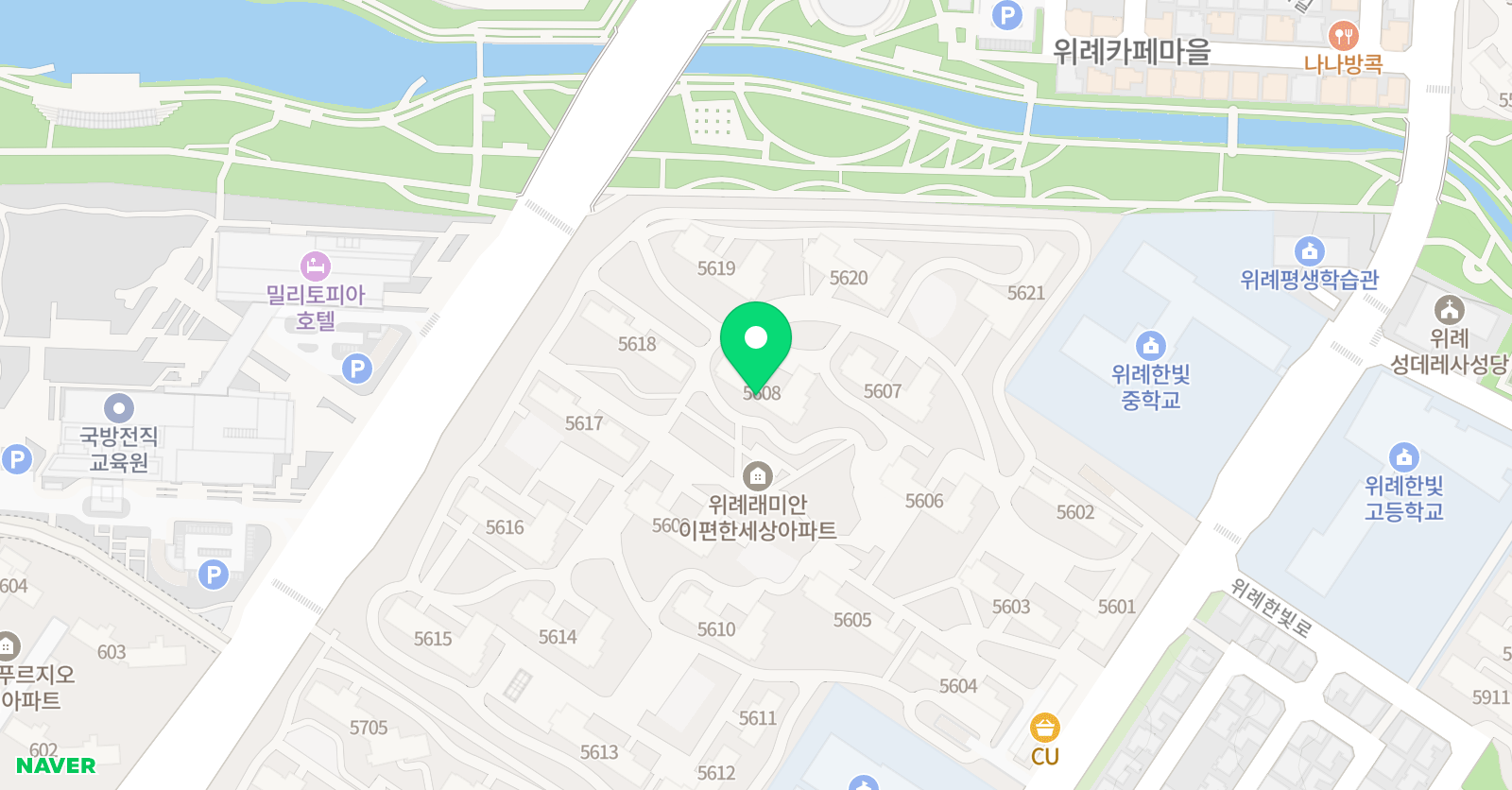 윤선생 우리집앞 영어교실 위례한빛캠퍼스 위치