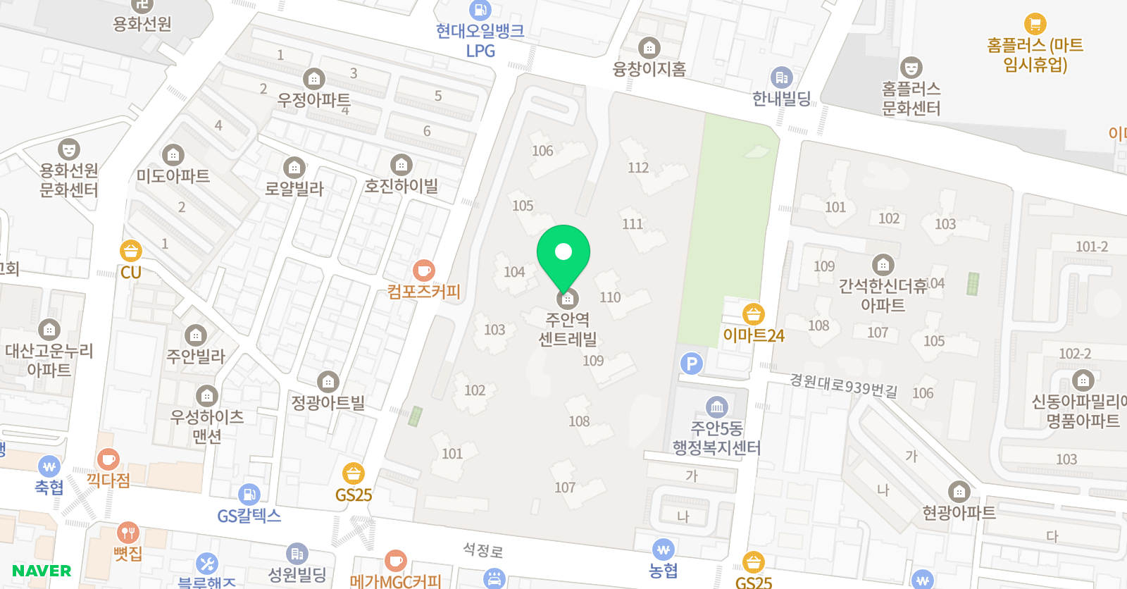 놀작마이아트 주안 미술교습소 위치